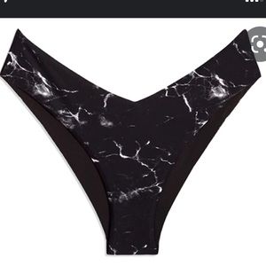 WeWoreWhat MARBLE BIKINI BOTTOM